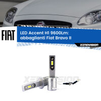 Abbaglianti LED H1 9600Lm per Fiat Bravo II 2006 -2014
