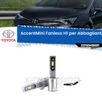 Abbaglianti LED H1 9600Lumen per Toyota Avensis (T250) 2003 -2008
