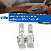 Abbaglianti LED H15 24,000Lm per Ford Fiesta Mk7 prima serie