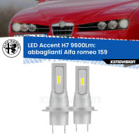Abbaglianti LED H7 9600Lm per Alfa romeo 159 2005 -2012