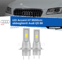 Abbaglianti LED H7 9600Lm per Audi Q5 8R 2008-2017