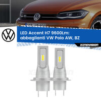 Abbaglianti LED H7 9600Lm per VW Polo AW, BZ 2017in poi