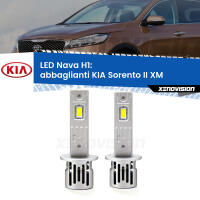 Abbaglianti LED KIA Sorento II XM 2009 -2012: H1 Nava