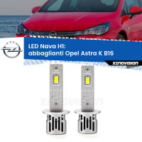 Abbaglianti LED Opel Astra K B16 2015 -2020: H1 Nava