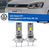 Abbaglianti LED VW Polo 6R, 6C 2009 -2017: H7 Nava