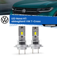 Abbaglianti LED VW T-Cross  2018 in poi: H7 Nava