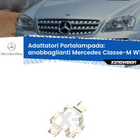 Adattatori portalampada Led per Anabbaglianti Classe-M 2005 - 2011