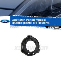 Adattatori portalampada Led per Anabbaglianti Fiesta con fari lenticolari
