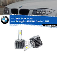 Anabbaglianti LED D1S 24,000Lm per BMW Serie-1 E87 2003 - 2012