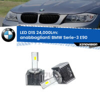 Anabbaglianti LED D1S 24,000Lm per BMW Serie-3 E90 2005 - 2011