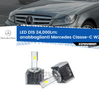 Anabbaglianti LED D1S 24,000Lm per Mercedes Classe-C W204 2007 - 2014