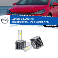 Anabbaglianti LED D1S 24,000Lm per Opel Astra J P10 2009 - 2015