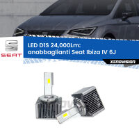 Anabbaglianti LED D1S 24,000Lm per Seat Ibiza IV 6J 2008 - 2015