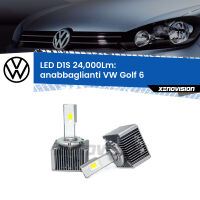 Anabbaglianti LED D1S 24,000Lm per VW Golf 6 2008 - 2011