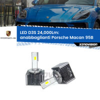 Anabbaglianti LED D3S per Porsche Macan 95B 2014 - 2018 24,000Lumen Canbus