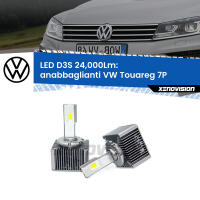 Anabbaglianti LED D3S per VW Touareg 7P 2010 - 2018 24,000Lumen Canbus