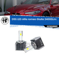 Anabbaglianti LED D5S 24,000Lumen per Alfa romeo Giulia con luci svolta