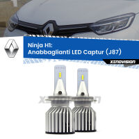 Anabbaglianti LED H1 15,000Lumen per Renault Captur (J87) 2013 -2015