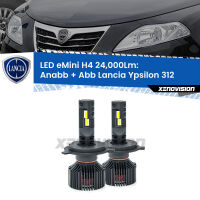 Anabbaglianti LED H4 24,000Lm per Lancia Ypsilon 312 2011 in poi