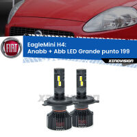 Anabbaglianti LED H4 24,000Lm per Fiat Grande punto 199 2005 - 2018