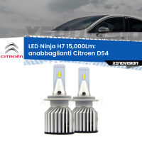 Anabbaglianti LED H7 15,000Lm per Citroen DS4  2011 - 2015