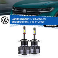 Anabbaglianti LED H7 24,000Lm per VW T-Cross 2018 in poi