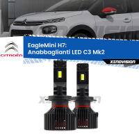 Anabbaglianti LED H7 24,000Lm per Citroen C3 Mk2 2009 - 2016