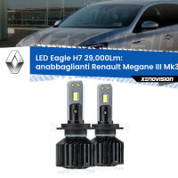 Anabbaglianti LED H7 29,000Lm per Renault Megane III Mk3 2008 - 2015
