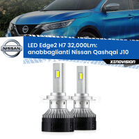 Anabbaglianti LED H7 32,000Lm per Nissan Qashqai J10 2007 - 2013