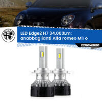 Anabbaglianti LED H7 34,000Lm per Alfa romeo MiTo 2008 - 2018