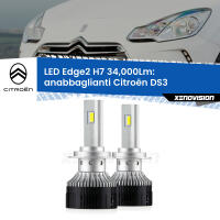 Anabbaglianti LED H7 34,000Lm per Citroën DS3  2009 - 2015