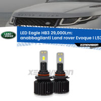 Anabbaglianti LED HB3 29,000Lm per Land rover Evoque I L538 2011 in poi