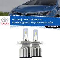 Anabbaglianti LED HIR2 15,000Lm per Toyota Auris E180 2012 - 2018