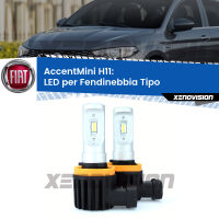 Fendinebbia LED H11 96000Lumen per Fiat Tipo (356) 2015 in poi