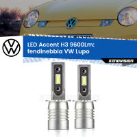Fendinebbia LED H3 9600Lm per VW Lupo 1998 - 2005