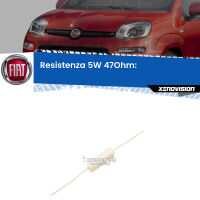 Fiat Panda: Resistenza Spegnispia 5W Economica per Luce Targa  (1 Pz)