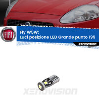 Fly W5W: Luci posizione LED per Fiat Grande punto 199 