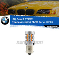Frecce Anteriori LED BMW Serie-3 E46 faro bianco: PY21W Gear2