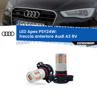 Freccia Anteriore LED Audi A3 8V con fari xenon: PSY24W Apex (Coppia)