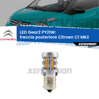 Freccia posteriore LED Citroen C1 Mk2 2014 in poi: PY21W Gear2