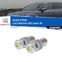 GEAR P21W: luci diurne LED Seat Leon (5F) 2012 in poi
