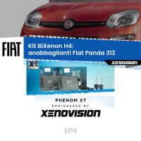 H4: Kit Bi Xenon Fiat Panda 312 (2012 in poi) Specifico Zero-Spie
