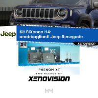 H4: Kit Bi Xenon Jeep Renegade  (2014 in poi) Specifico Zero-Spie