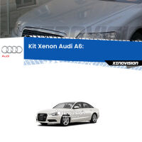 Kit Xenon Audi A6 (1997 - 2018) Anabbaglianti 6000k
