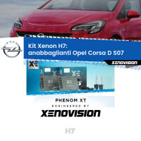 Kit Xenon H7 Canbus per Opel Corsa D S07 (senza luci svolta)