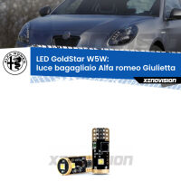  Luce Bagagliaio LED Alfa romeo Giulietta  2010 in poi: W5W GoldStar