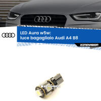 Luce Bagagliaio LED per Audi A4 B8 2007 - 2015: Aura w5w