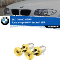 Luce Stop LED per BMW Serie-1 E87 2003 - 2012: P21W Gear2