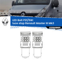 Luce Stop LED Renault Master III Mk3 2010 in poi: P21/5W Bolt