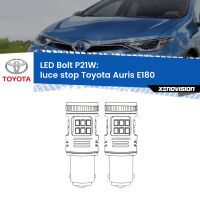 Luce Stop LED Toyota Auris E180 restyling: P21W Bolt